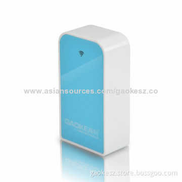 Protocol standard 802.11N mini router, portable and intelligent WiFi